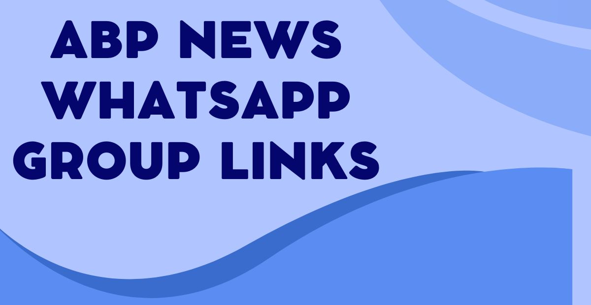 ABP News WhatsApp Group Links