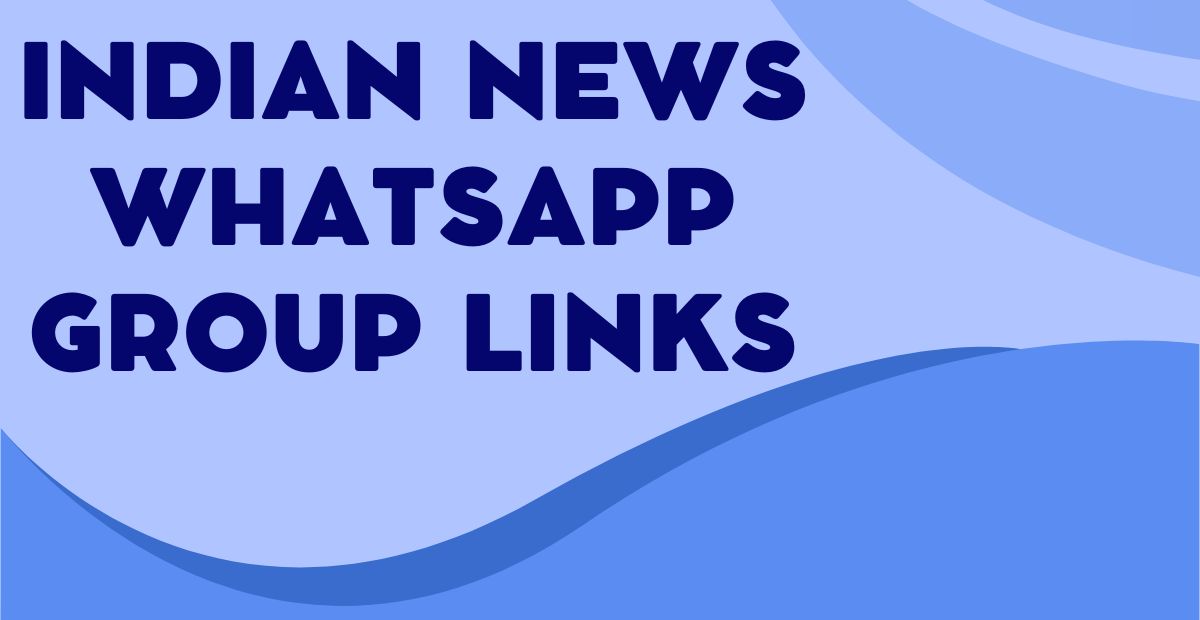 Indian News WhatsApp Group Links