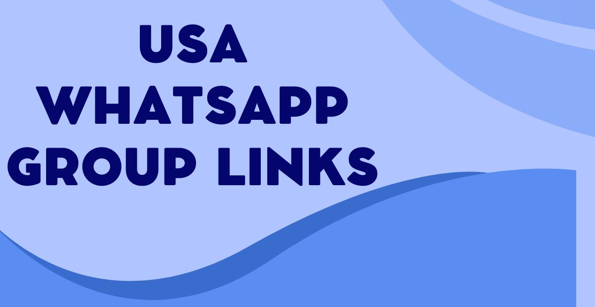 USA WhatsApp Group Links
