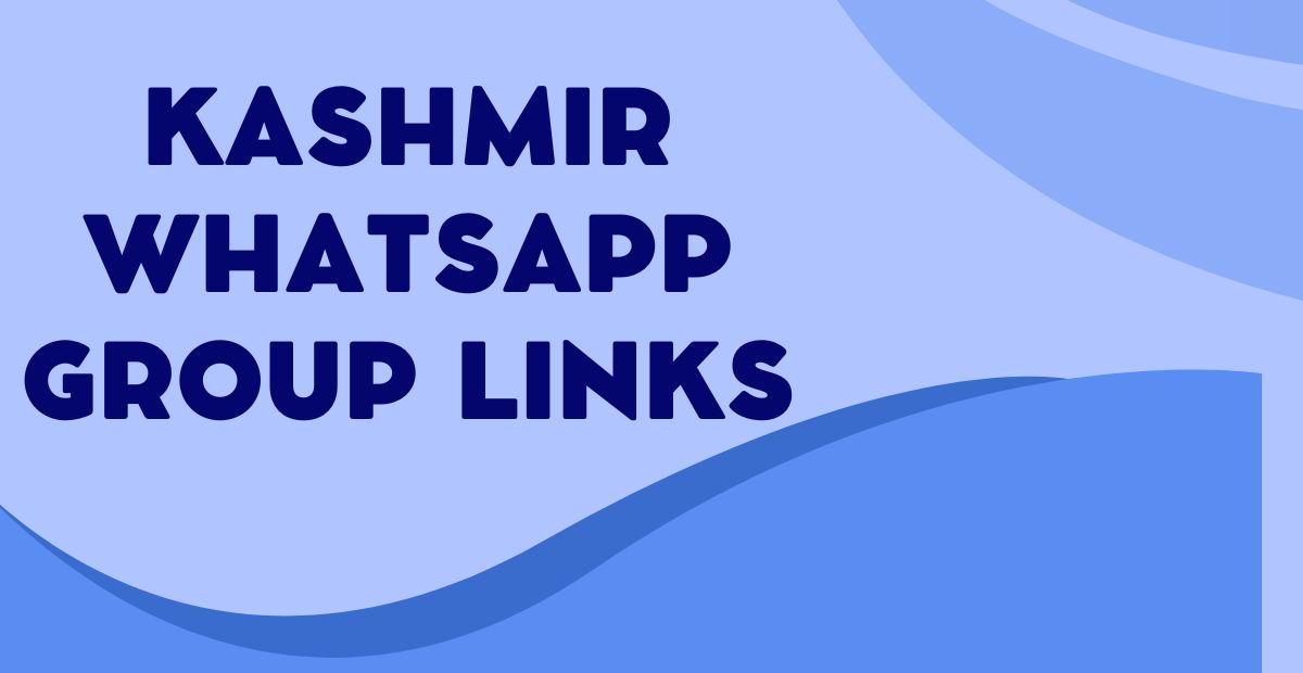 Latest Kashmir WhatsApp Group Links