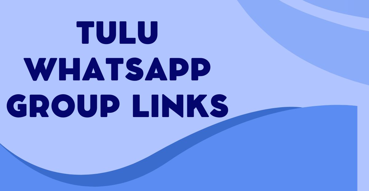 Active Tulu WhatsApp Group Links