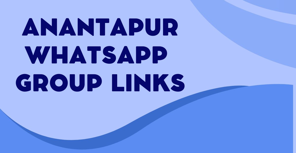 Active Anantapur WhatsApp Group Links