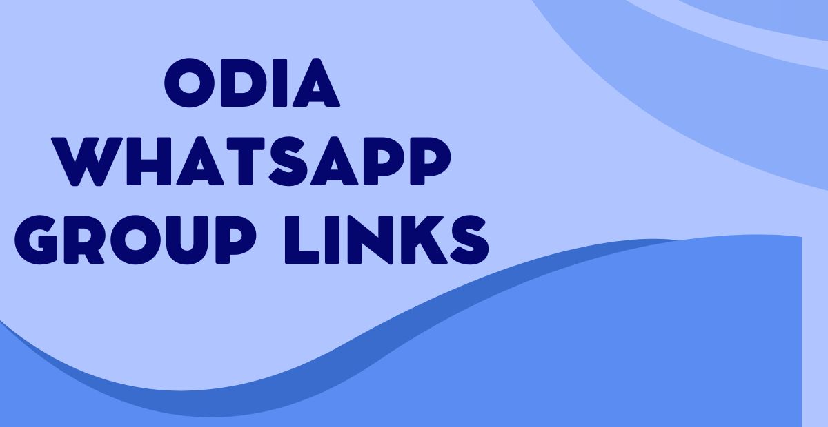 Latest Odia WhatsApp Group Links
