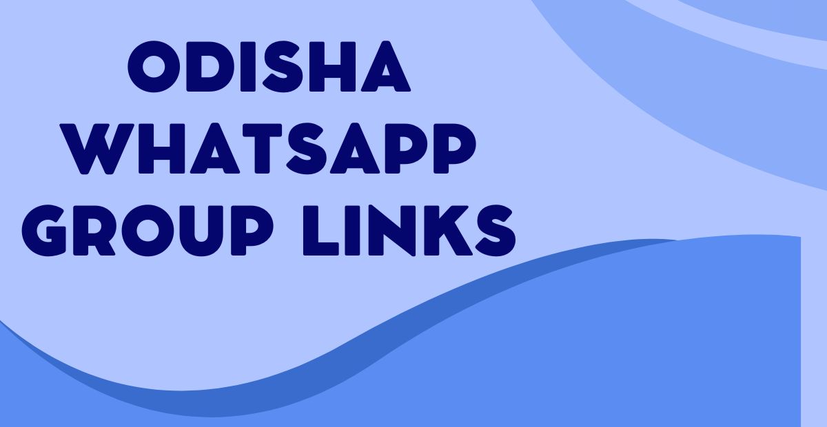 Active Odisha WhatsApp Group Links
