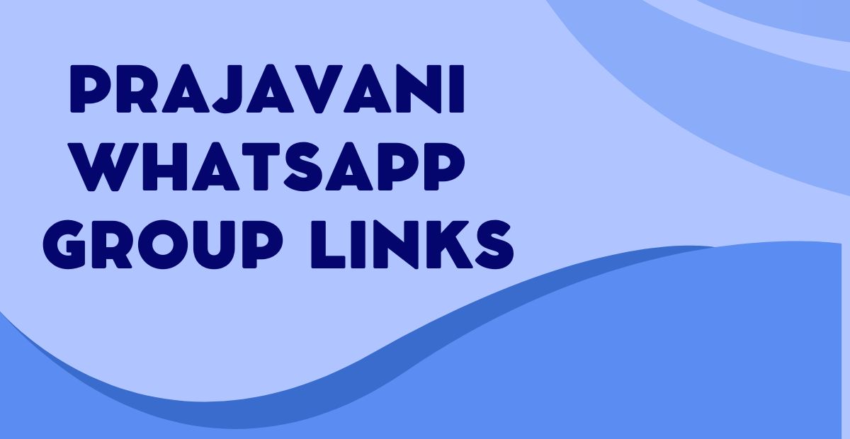Latest Prajavani WhatsApp Group Links