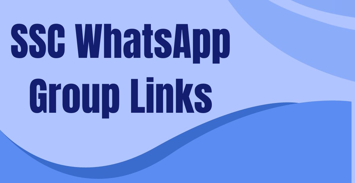 SSC WhatsApp Group Links