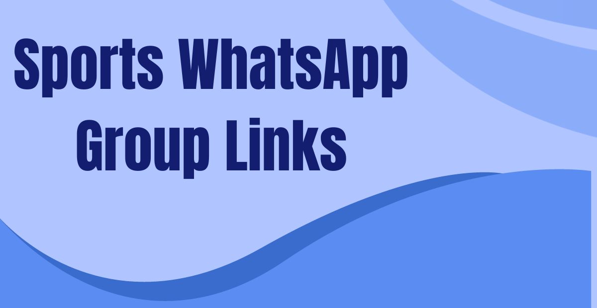 Sports WhatsApp Group Links